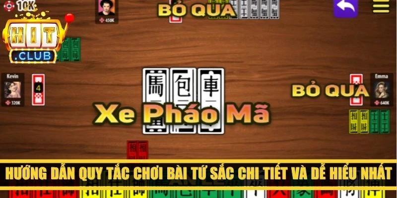 Hướng dẫn quy tắc chơi bài tứ sắc chi tiết và dễ hiểu nhất
